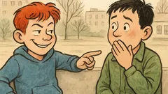 Banc: Doi puști și pariul cu „roz”