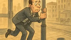 Banc: Plecând de la serviciu, nu fug...