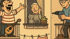 Banc: Când italienii cântă, românii bormașinează