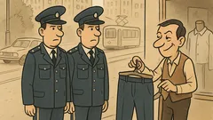 Banc: De ce au polițiștii dungă?