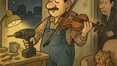 Banc: Ion lasă bormașina la 1 noaptea