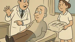 Banc: Bulă merge la doctor, cam rău