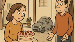 Banc: Iubire, ți-am făcut prăjitura ta...