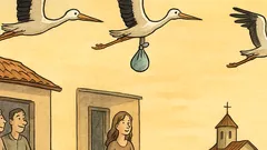 Banc: Trei berze se întâlnesc în zbor