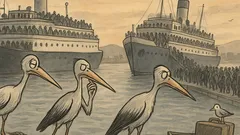 Banc: De ce zboară berzele în țările calde?