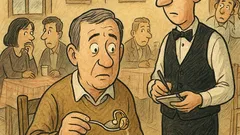 Banc: La restaurant, clientul găsește un aparat