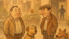 Banc: Câinele meu e foarte deștept...