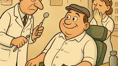 Banc: Bulă merge la dentist…