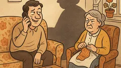 Banc: Stai cu soacra-n casă?