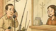 Banc: Un om sună la Informații...