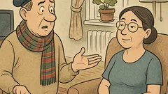 Banc: Un scoțian se uită descumpănit