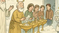 Banc: Dumnezeu îl cheamă pe Sfântul Petru...