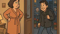 Banc: Ziua 28-a de carantină, soția întreabă