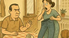 Banc: Iubite, ți se pare că m-am îngrășat?