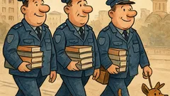 Banc: De ce merg polițiștii câte trei?