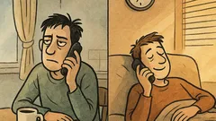 Banc: Doi prieteni sună despre carantină...