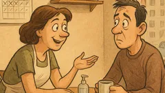 Banc: De când cu carantina, vorbesc cu soția