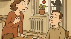 Banc: Soția către soț: dacă te-aș părăsi...