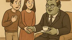 Banc: Ai un tată monstru!