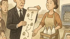 Banc: Moare lăptarul și lasă testament...