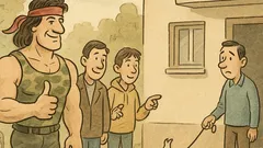 Banc: Rambo și cățelul… de usturoi