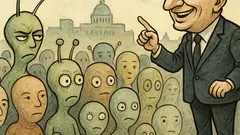 Banc: Extratereștrii sunt anti-Băsescu, pe bune?