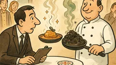 Banc: Un bucătar la interviu...