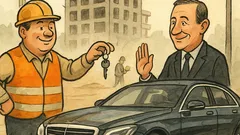 Banc: Un constructor îi oferă primarului Lexus