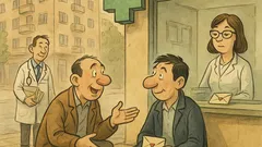 Banc: Doi prieteni stau de vorbă...