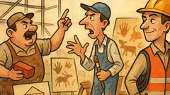 Banc: Pe șantier, cea mai veche meserie?