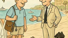 Banc: Un doctor întâlnește un avocat în vacanță
