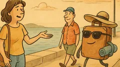 Banc: Ce asemănare e între bărbat și vacanță?