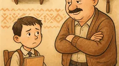 Banc: Bulișor către Bulă: Tată, azi...