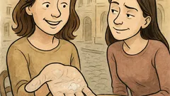 Banc: O tipă îi spune prietenei ei...