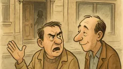 Banc: Doi prieteni și „ai grijă de tine”